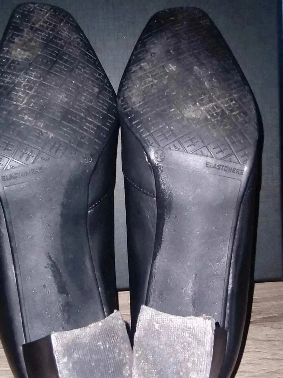 Black high-heeled shoes, Les Softies,Size 38 – photo 7